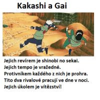 Kakashi a Gai